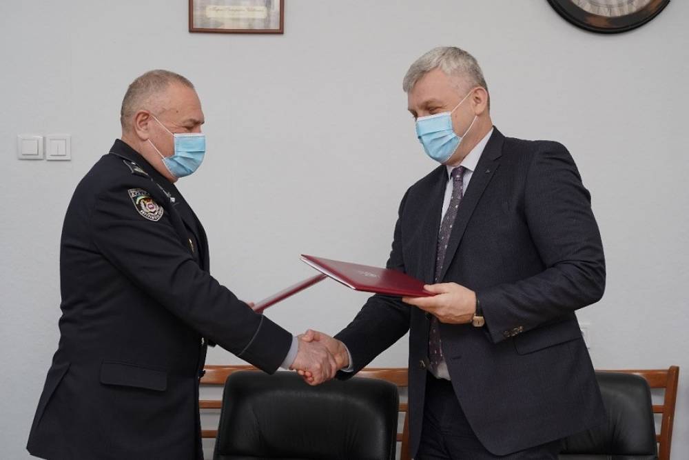 Підписання Договору про співробітництво з Академією зовнішньої розвідки України